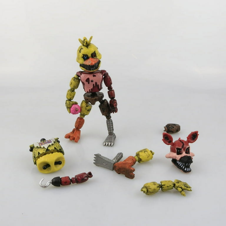 Kit 6 Bonecos Five Nights At Freddy 's Fnaf Action Figure