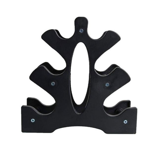 becaristey 3 layers Weight Lifting Dumbbell Rack Anti-wear Dumbbell Holder Stand Home Exercise Accessories