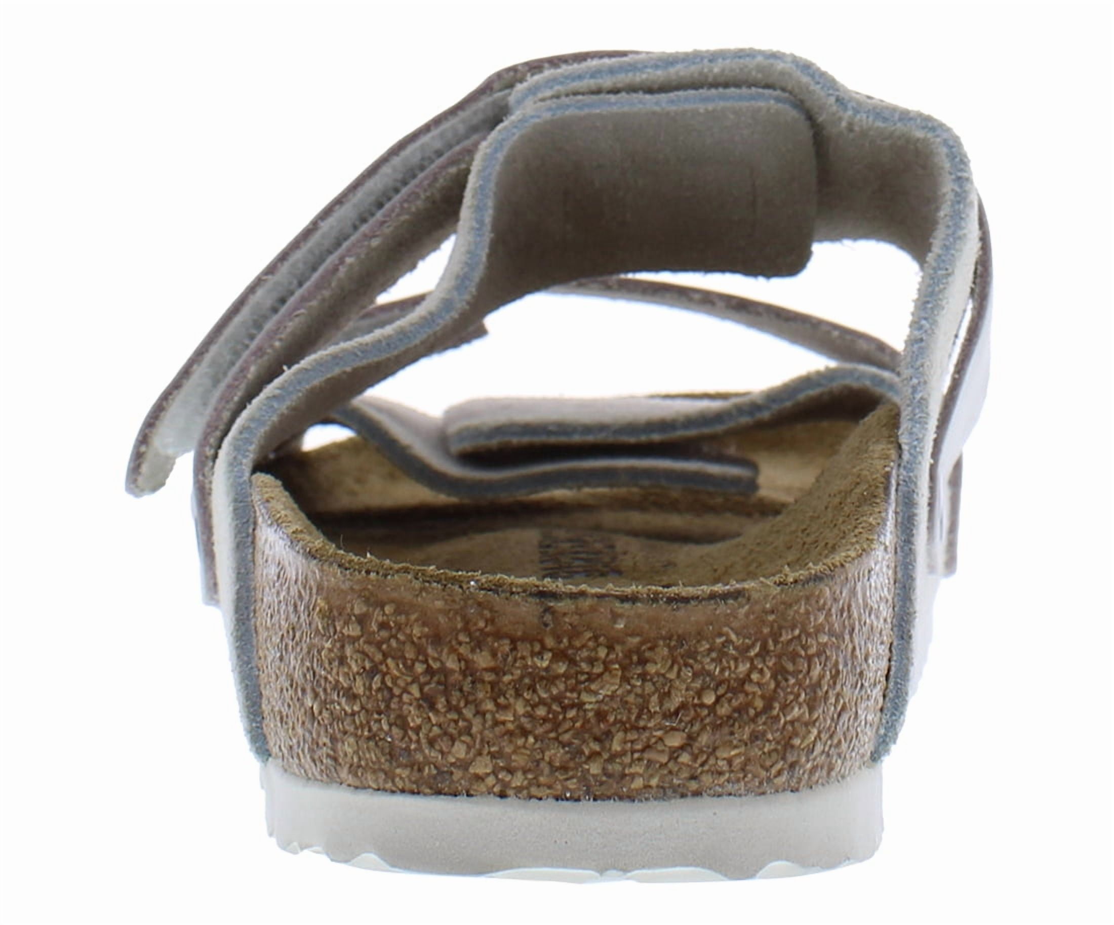 Birkenstock Women's Shoes UJI Nubuck/Suede Leather Slide Sandals 1024822