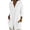 White, variant on Loose Casual Button down Shirts for Womens Summer Solid Color Long Sleeve Collared V Neck Tunic Blouses