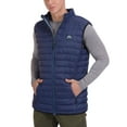 thumbnail image 2 of Mapamyumco Men's Lightweight Puffer Vest Outdoor Warm Sleeveless Jackets Recycled Insulation Navy S, 2 of 7