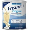 (2 pack) Ensure Original Nutrition Shake Powder with 9 grams of protein, Meal Replacement Shakes, Vanilla, 14 oz, 6 Count