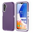 thumbnail image 1 of Aggxpf Galaxy A14 5g Case with Tempered Screen Protector (2 Pack), Heavy Duty Protective Phone Case, Shockproof Phone Cover for Galaxy A14 5G, Purple, 1 of 5