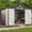 Brown 10'x8' Shed w/Base, variant on 10 x 8FT Outdoor Storage Shed with Double Hinged Large Door Utility Garden Shed with Lockable Door & Sloped Roof Metal Sheds Outdoor Storage for Garden, Backyard, Patio and Backyard, Brown