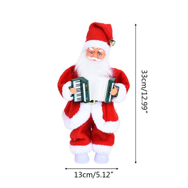 Electric Santa Claus Toy for Kids Music Dancing Trick Toy with 3 Optional Types Relieve Stress heqiyong LED
