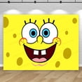 thumbnail image 5 of Panel de fondo para fiesta de Bob Esponja, fotografía, decoración de cumpleaños para niños y niños, fondo para fiesta, pancarta con foto de Patricio Estrella, regalo de decoración, 5 of 5