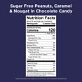thumbnail image 4 of RUSSELL STOVER Sugar Free Peanut, Caramel & Nougat Chocolate Candy, 4.7 oz, 4 of 7