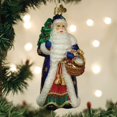 thumbnail image 2 of Old World Christmas Regal Father Christmas Glass Blown Ornament for Christmas Tree, 2 of 6