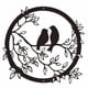 thumbnail image 1 of Pájaros En Ramas Metálicas Decorativas Decoración Metálica Para Pared Letreros Decorativos Para Jardín Letrero De Bienvenida Para Colgar Decoración Metálica Para Exteriores Decoración Para Jardí, 1 of 5
