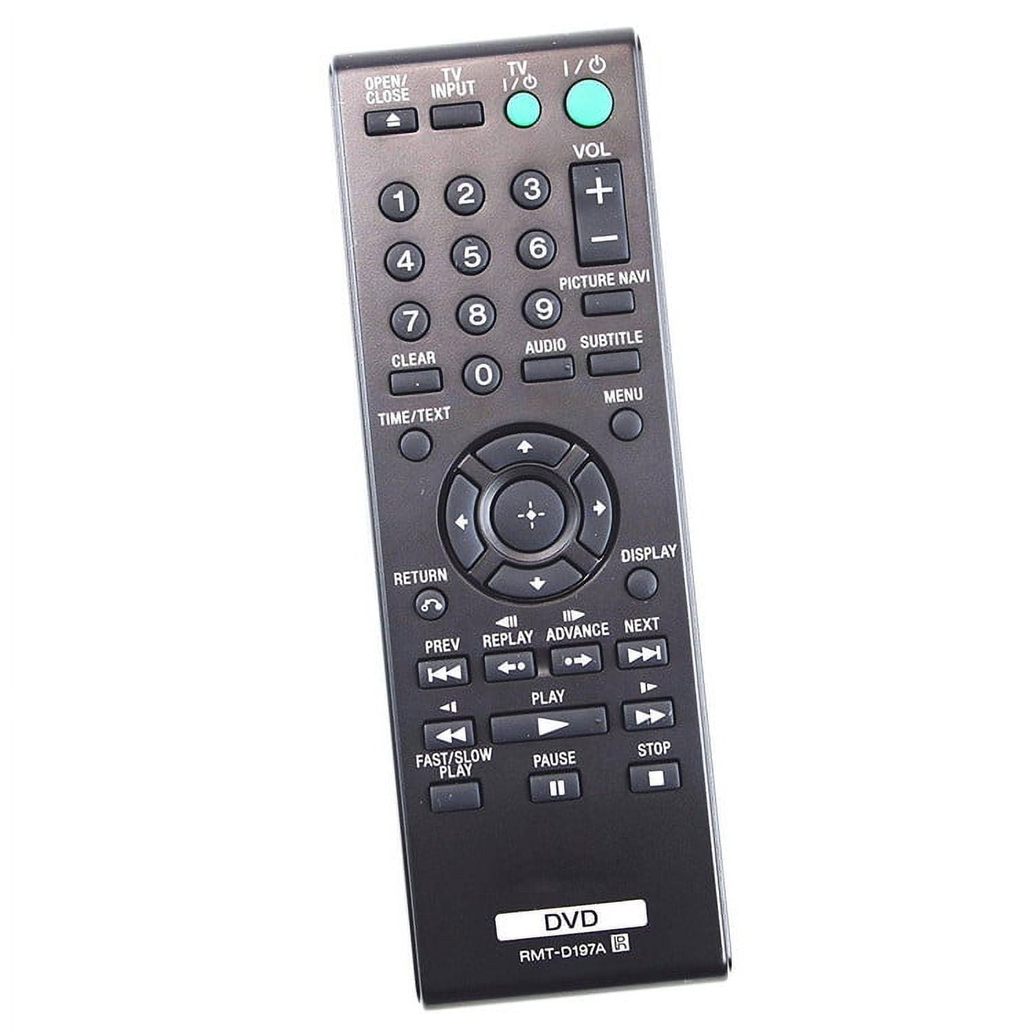 New RMT-D197A Remote Control for Sony DVD DVPSR210 DVPSR210P DVPSR510 DVPSR510H
