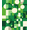 Green, Pattern 14, variant on ODIKA 4'x6' Machine Washable Non-Slip Area Rug, Abstract Orange High Traffic Rug, Orange, 1077905