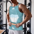 thumbnail image 5 of Goofa Bathtub with Soap Bubbles Pattern Men's Workout Tank Top Slim-Fit Tank Quick Dry Fit Muscle Tank Top Beach Tank Top Bodybuilding Sleeveless T Shirt-XX-Large, 5 of 7