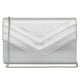 thumbnail image 1 of Bolso de noche Dasein para mujer, formal, fiesta, boda, plateado, 1 of 5