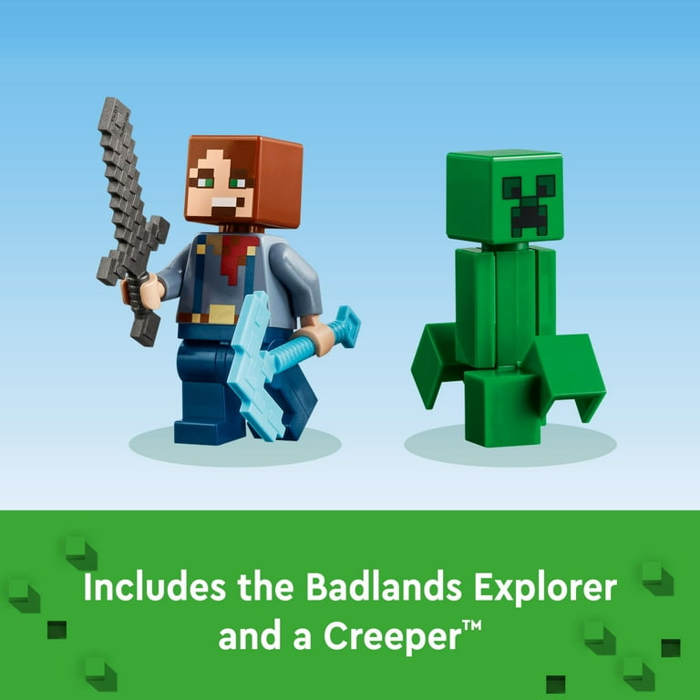 LEGO Minecraft The Badlands Mineshaft Video Game Toy, Mining