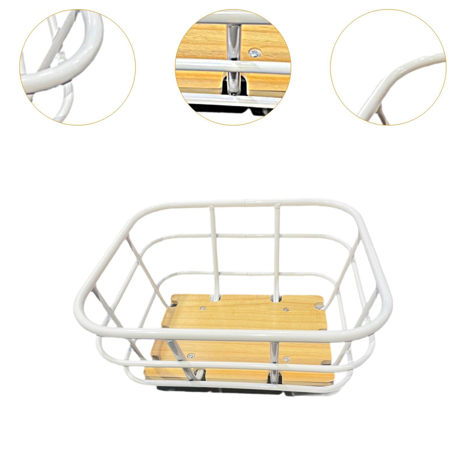 Baoblaze Bike Front Basket Cycling Organizer Basket for Park Bicycling Riding