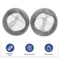 thumbnail image 4 of RUNROTOO 12Sets Lint Catcher for Washing Machine Stainless Steel Filter with Cable Ties for Home Use, 4 of 5