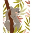 thumbnail image 3 of Vess, June Erica 12x14 Black Modern Framed Museum Art Print Titled - Koala-ty Time II, 3 of 5