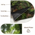 thumbnail image 6 of Round Rug 4Ft Washable Non-Slip, Green Forest Circle Area Rugs for Living Room Bedroom, Summer Botanical Watercolor Modern Art Indoor Floor Mats Carpet Runner for Home Decor Aesthetic, 6 of 8