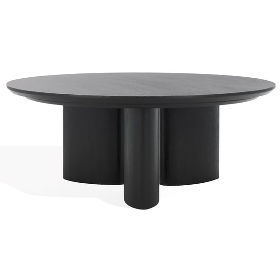 Safavieh Barnard Wood Coffee Table in Black