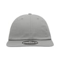 thumbnail image 2 of Decky 370 6 Panel High Profile Relaxed Cotton Snapback Hat-Grey, 2 of 3