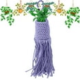 Dinmmgg Home Textile Storage Crochet Alien Plant Hanger CROCHET PATTERN