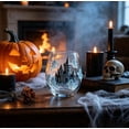 thumbnail image 4 of Halloween 2D Flat Print Stemless Glasses Drinking Glasses 15oz Boost Halloween Atmosphere Easy Daily Maintenance Sturdy Glass Drinkware for Party Daily Use (1PC), 4 of 6