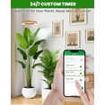 thumbnail image 3 of Luz de Crecimiento para Plantas yadoker Smart Works con Alexa y Google, 3 of 6
