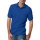 thumbnail image 1 of Hanes Cotton-Blend Jersey Polo para hombre con bolsillo 4X Deep Royal hanes 0504, 1 of 3