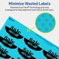 thumbnail image 5 of Avery Oval Scalloped Labels, Bright Blue, 1-1/8" x 2-1/4", 210ct, 5 of 11