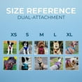 thumbnail image 5 of Voyager Dog Harness Dual Leash Attachment No-Pull Control Adjustable Soft by Strong Pet Harness for Medium and Large Dogs with 3M Reflective Technology with Leash Included - Black, S (Chest 22-27"), 5 of 8