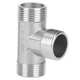 thumbnail image 3 of T‑Shape Tee connector Pipe Fittings 3/4 Male Thread to 3/4 Male Thread to 3/4 Male Thread, 3 of 8