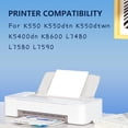 thumbnail image 2 of 88XL 88 XL Ink Cartridges Compatible for HP K550 K550dtn K550dtwn K5400dn K8600 L7480 L7580 L7590 Inkjet Printers, Leak-Proof Design Crisp Printing, 2 of 7