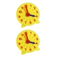 thumbnail image 3 of Bewildely Juguete de reloj de aprendizaje para niños, accesorio de demostración Simple exquisito, accesorio de enseñanza de tiempo de Tipo 1 2Conjunto, 3 of 6