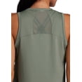 thumbnail image 4 of RBX Active Women's Quick Dry Sleeveless Workout Top with Mesh Panels, 4 of 6