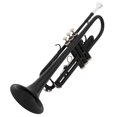 thumbnail image 3 of Winado Bb Trumpet Black Nickel Plating with Mouthpiece for Student, 3 of 12