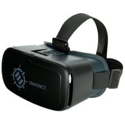 ENHANCE 3D VR Headset with Comfortable Nose-Padding , Adjustable Head Strap , Adjustable Object and Pupillary Distance