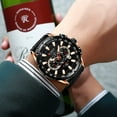 thumbnail image 2 of CURREN Men's Watch Fashion Sport Chronograph Wristwatch Mens Watches Top Brand Luxury Quartz Watch Stainless Steel Band, 2 of 6