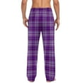 thumbnail image 5 of LONKITO Mens Pajama Pants with Pockets Lounge Lightweight Comfortable Pj Pants Bottoms Drawstring Sleepwear Plaid Pant, 5 of 6