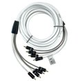 thumbnail image 1 of Cable RCA Fusion de 4 canales, 7,62 m, 1 of 1