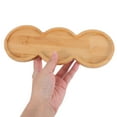 thumbnail image 5 of OUNONA Bamboo 3-Slot Bamboo KTV Bar Service Cup Mat Anti-Skid Tray For Wine Whiskey Drinks Party Serving Trays Cup Mats For Home, 5 of 8
