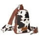 thumbnail image 5 of Bandolera Montana West Wrangler con estampado de vaca para mujer, 5 of 6