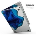thumbnail image 2 of DesignSkinz 3D Blue Abstract Paper Cuts V2 Full-Body Skin Decal Wrap Cover for MacBook Air 13" M1 (A2337), 2 of 9