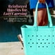 thumbnail image 3 of Bolsa de mano Simply Southern Simply Tote, grande, impermeable, espuma de mar, 3 of 7