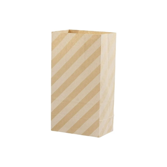Bearachild Bolsa de almacenamiento de papel portátil, bolsas de recuerdo de fiesta de comida, ropa, regalos diversos, embalaje, bolsa de pan de galletas Almacenamiento y organización del hogar Raya Bearachild HA075232-03