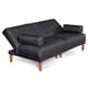 thumbnail image 4 of Sofá Cama Makora Queen con Memory Foam Color Oxford Lino Respaldo Reclinable de 3 Posiciones, 4 of 8
