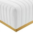 thumbnail image 4 of Conjure Channel Tufted Performance Velvet Ottoman-EEI-5507-GLD-BLK, 4 of 7