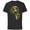 Black, variant on Ice Age Scrat Prehistoric Christmas Holiday Acorn Wreath - Short Sleeve Cotton T-Shirt for Adults - Customized-White