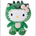 thumbnail image 1 of 13 inch Hello Kitty plush doll, dinosaur costume, 1 of 1