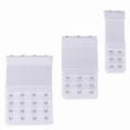 thumbnail image 4 of Bra Strap Extender, Women's Elastic Extended Bra Extender Set, Skin, White, Black, 4 of 4