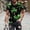 Army Green, variant on Blczomt Big & Tall Shirt Men Green St Patricks Day Casual Irish T Shirt Shamrock Summer Clover Graphic Classic Men's Tops